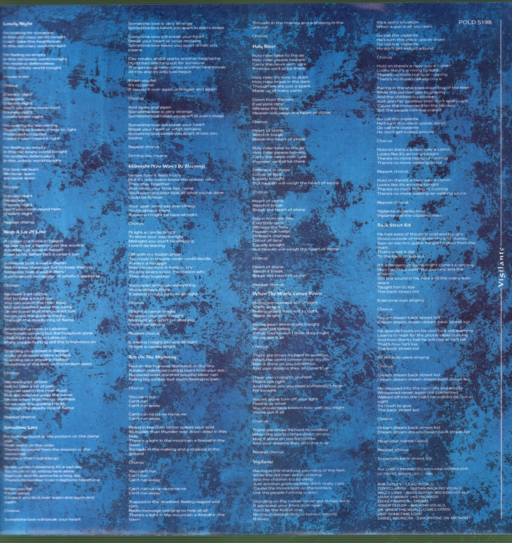 Magnum - Vigilante - Lp