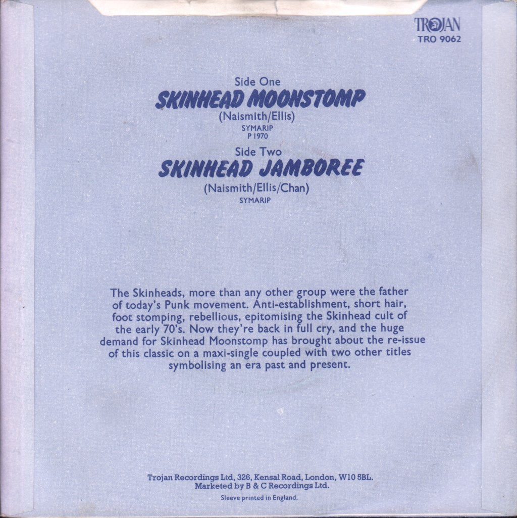 Symarip - Skinhead Moonstomp - 7 Inch