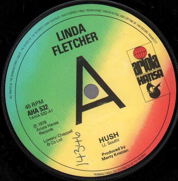 Linda Fletcher - Hush - 7 Inch