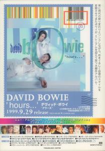 David Bowie - Hours - Flyer