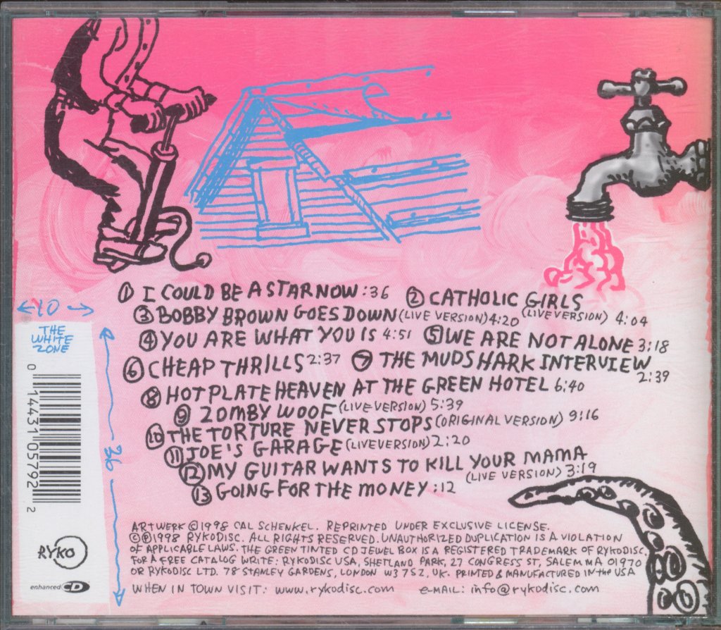 Frank Zappa - Cheap Thrills - Cd