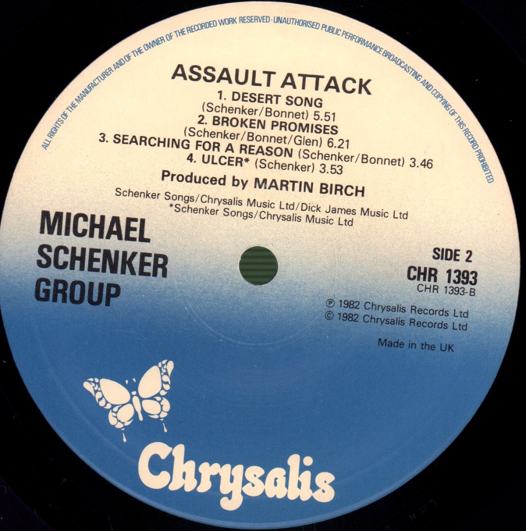 Michael Schenker Group - Assault Attack - Lp