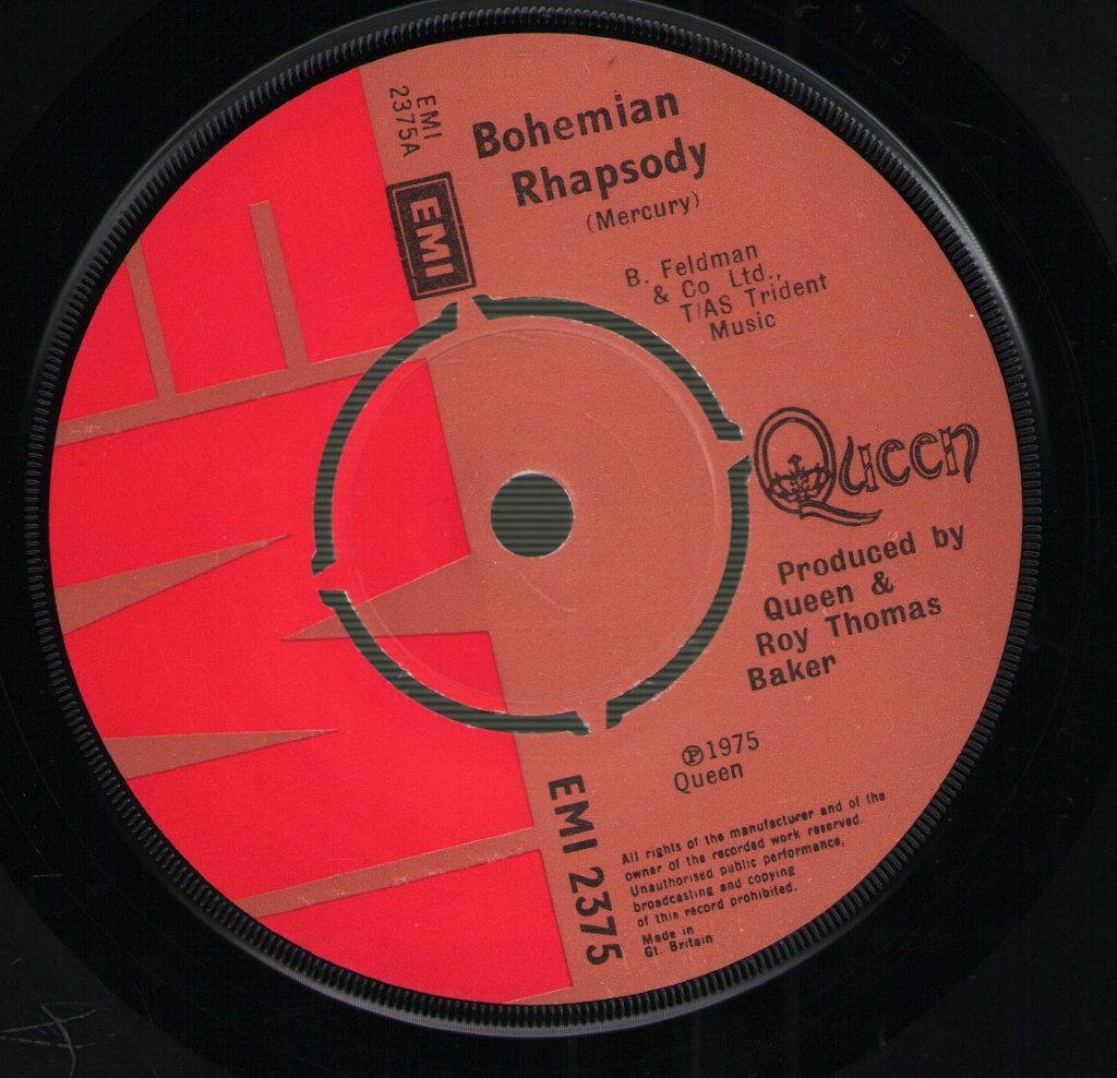 Queen - Bohemian Rhapsody - 7 Inch