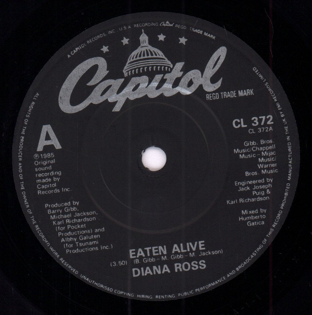 Diana Ross - Eaten Alive - 7 Inch