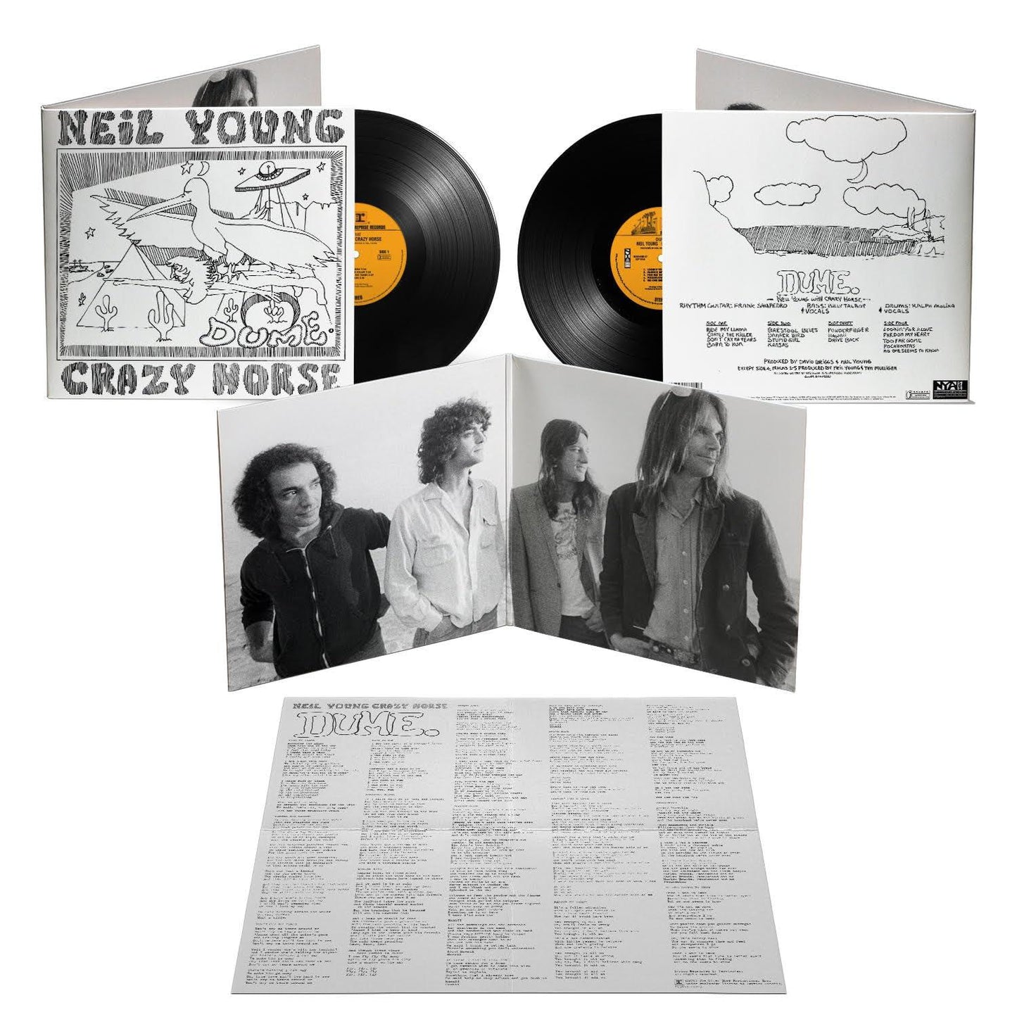 Neil Young With Crazy Horse - Dume - Double Lp