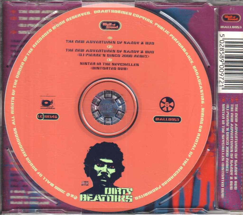 Dirty Beatniks - New Adventures Of Sandy And Bud - Cd