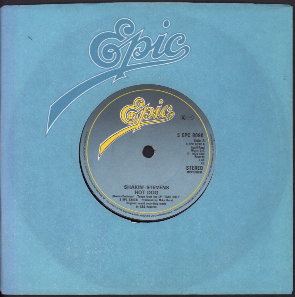 Shakin Stevens - Hot Dog - 7 Inch