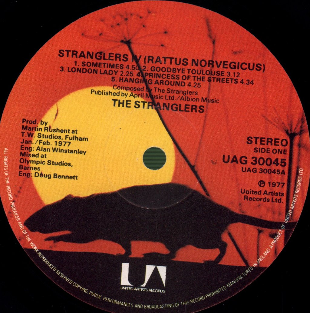 Stranglers - IV Rattus Norvegicus - Lp