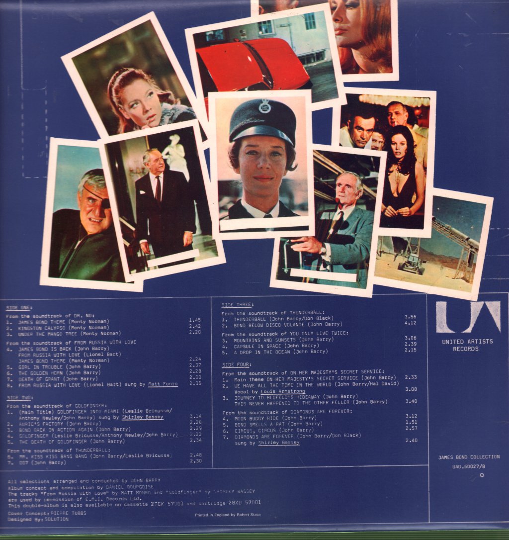 Various Artists - James Bond Collection - Double Lp