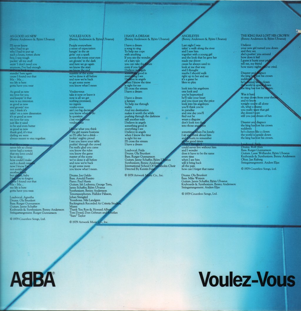 ABBA - Voulez Vous - Lp