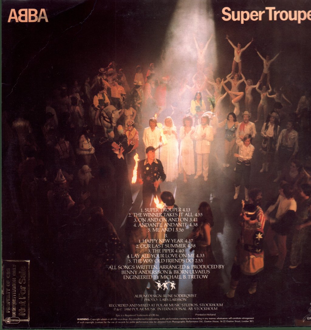 ABBA - Super Trouper - Lp