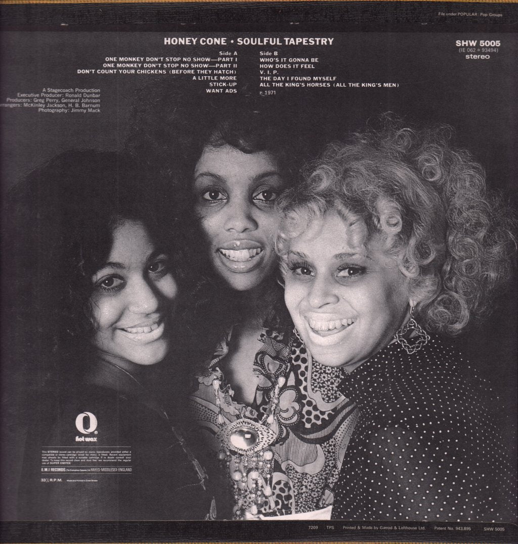 Honey Cone - Soulful Tapestry - Lp