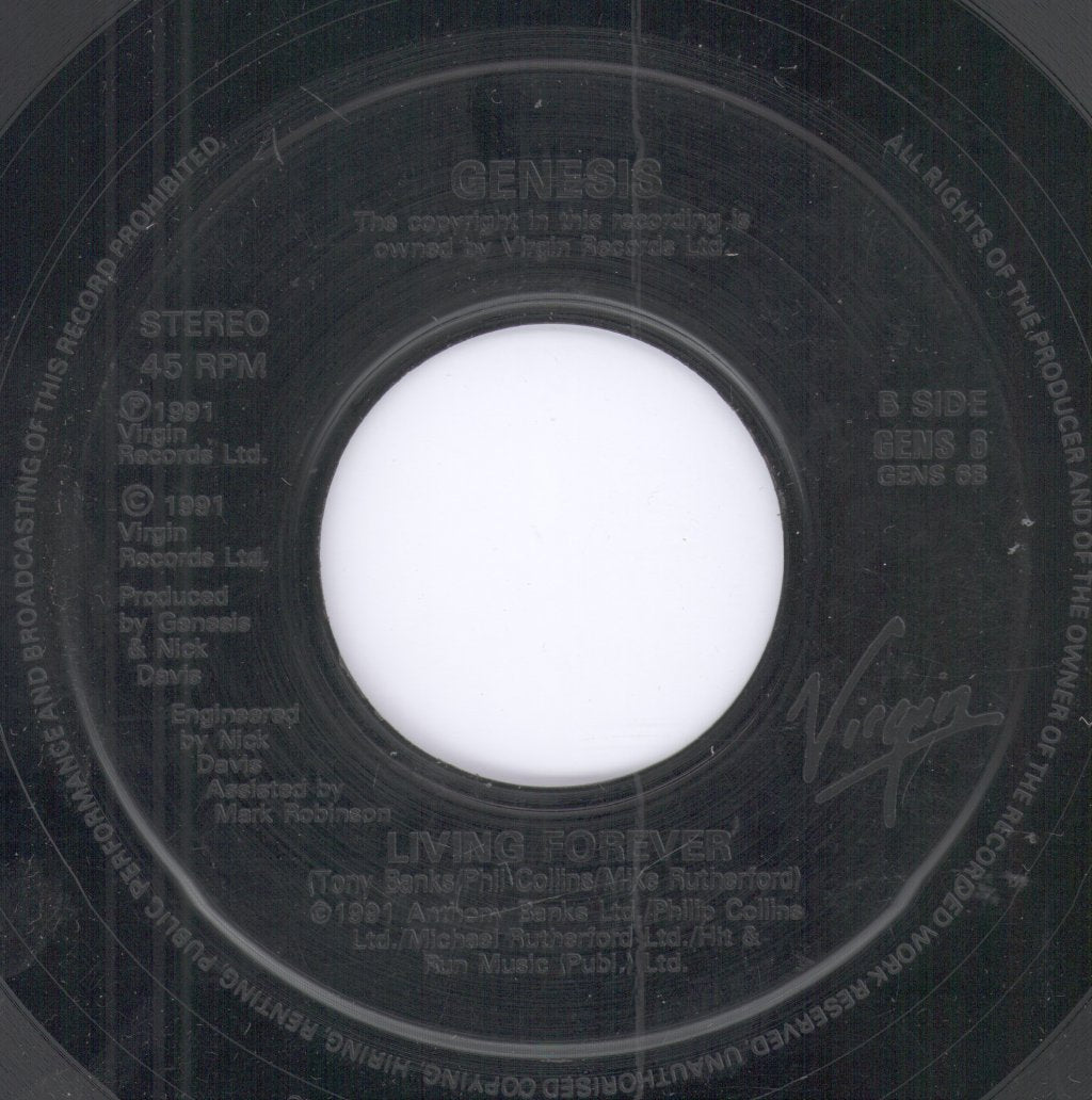 Genesis - No Son Of Mine - 7 Inch