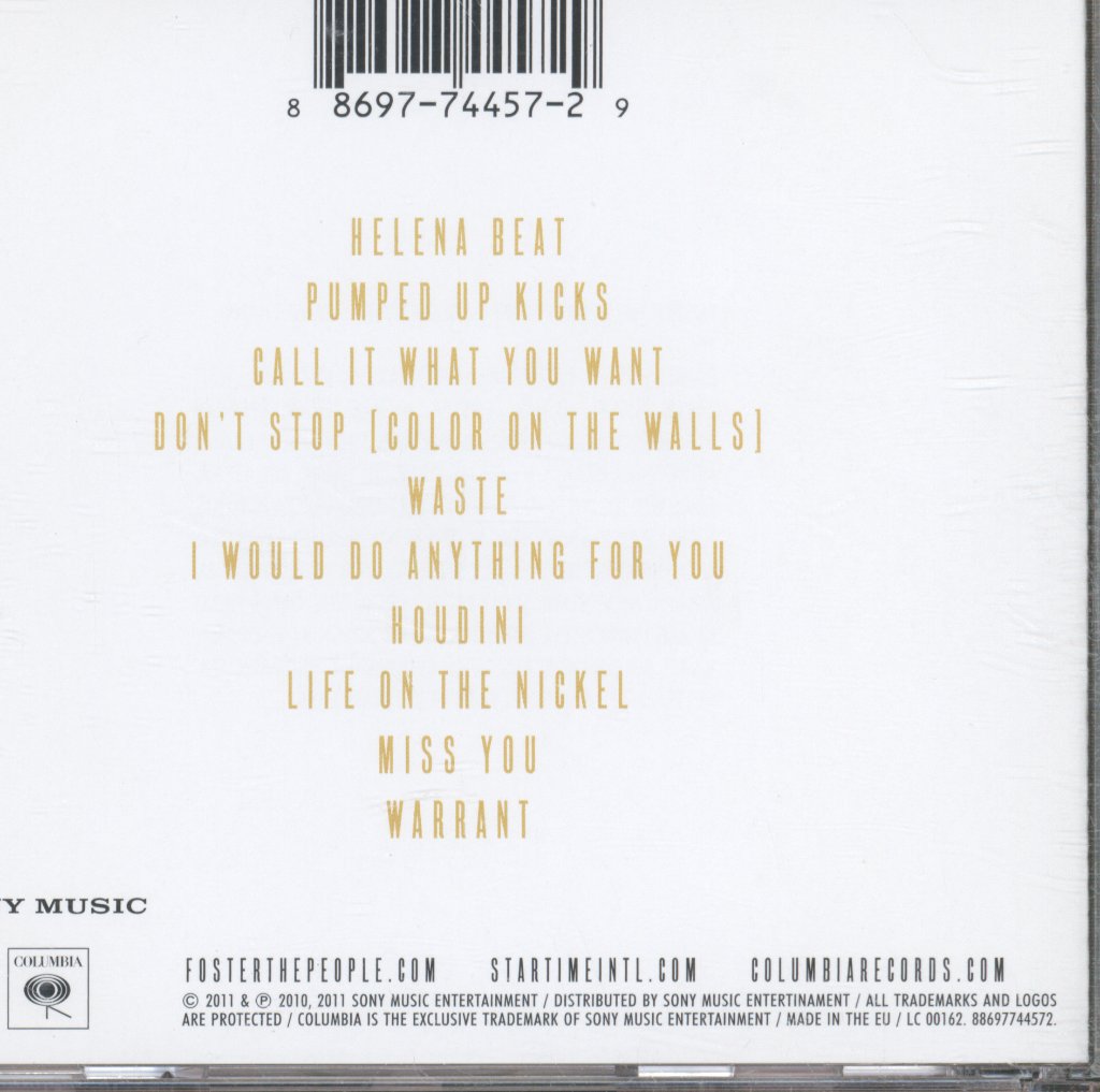 Foster The People - Torches - Cd