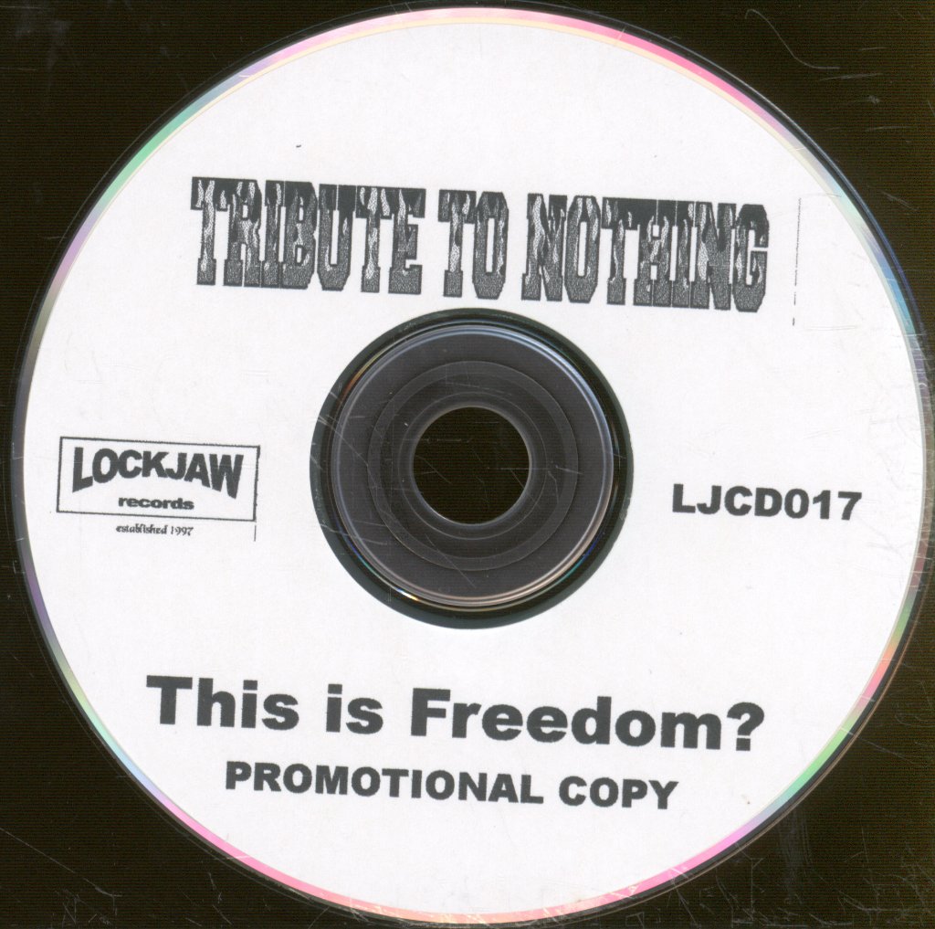 Tribute To Nothing - This Is Freedom - Cdr