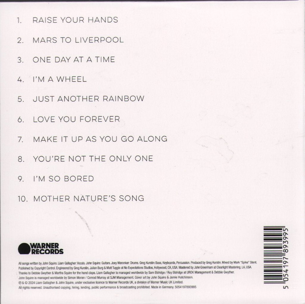 Liam Gallagher - Liam Gallagher John Squire - Cd