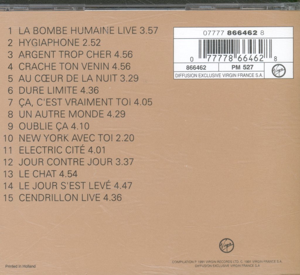 Telephone (New Wave) - Rappels - Cd