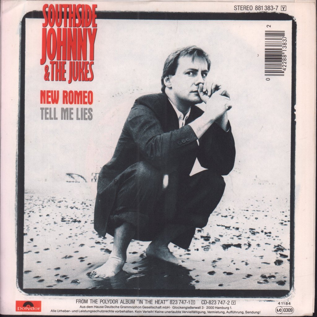Southside Johnny And The Jukes - New Romeo - 7 Inch