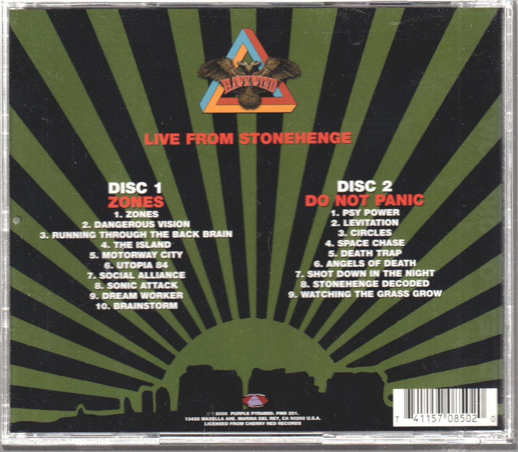 Hawkwind - Stonehenge Collection - Double Cd