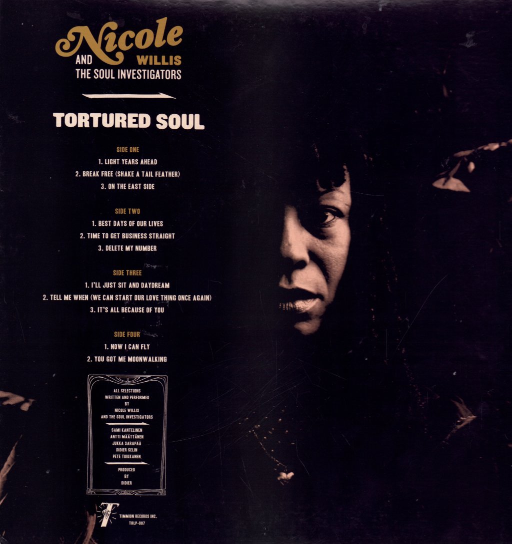 Nicole Willis And The Soul Investigators - Tortured Soul - Double Lp