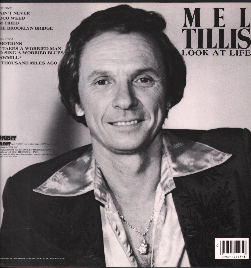 Mel Tillis - Look At Life - Lp