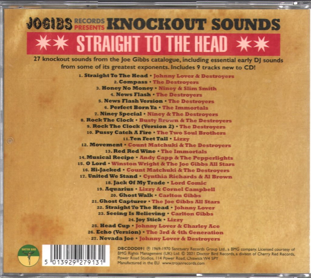 Various Artists - Jogibs Records Presents Knockout Sounds Straight To The Head - Cd