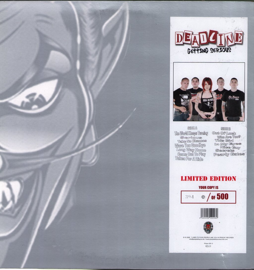 Deadline (Punk) - Getting Serious - Lp