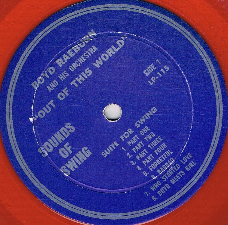 Boyd Raeburn And His Orchestra - Out Of This World - Lp