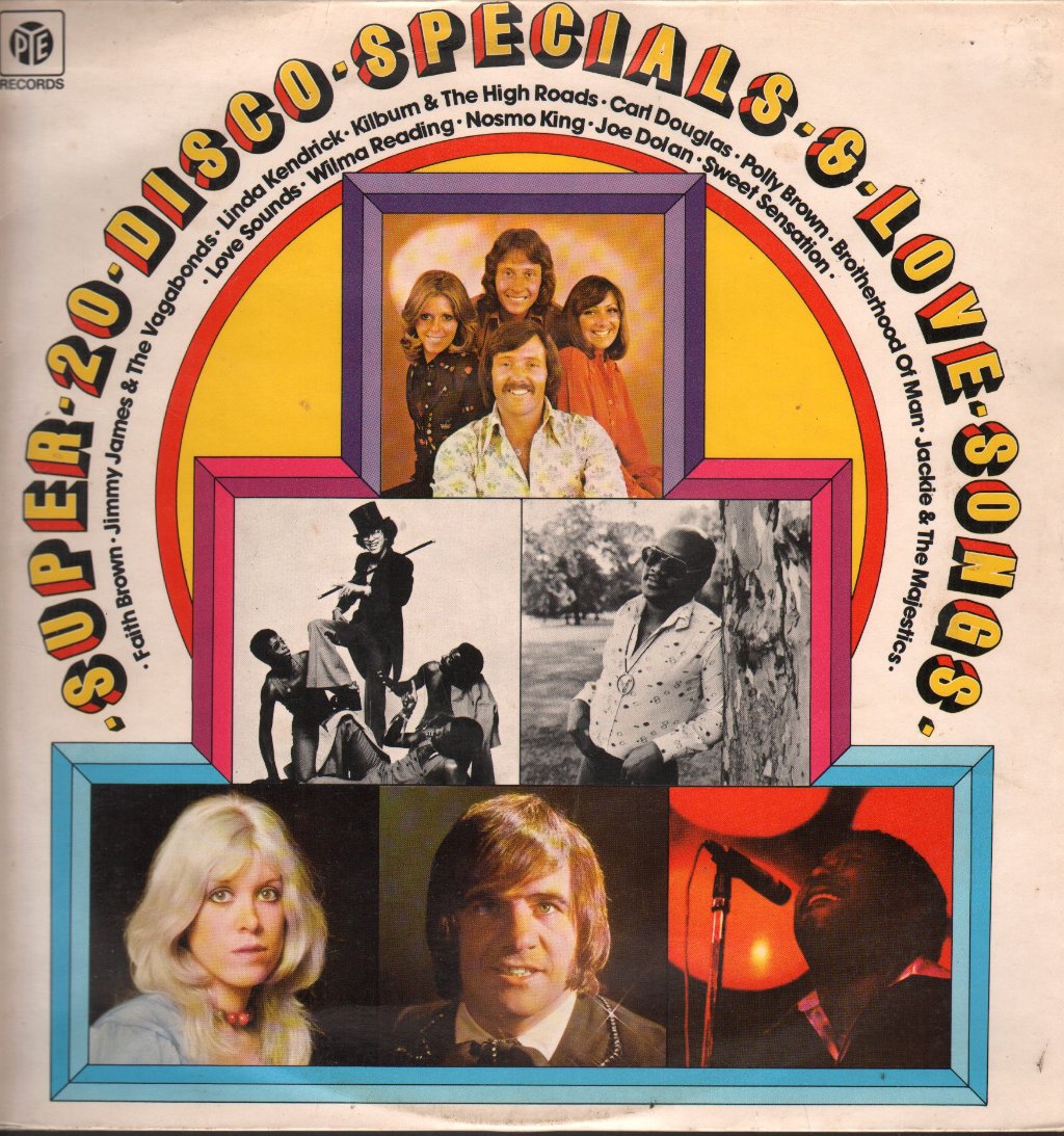 Various Artists - Super 20 Disco Specials And Love Songs - Lp