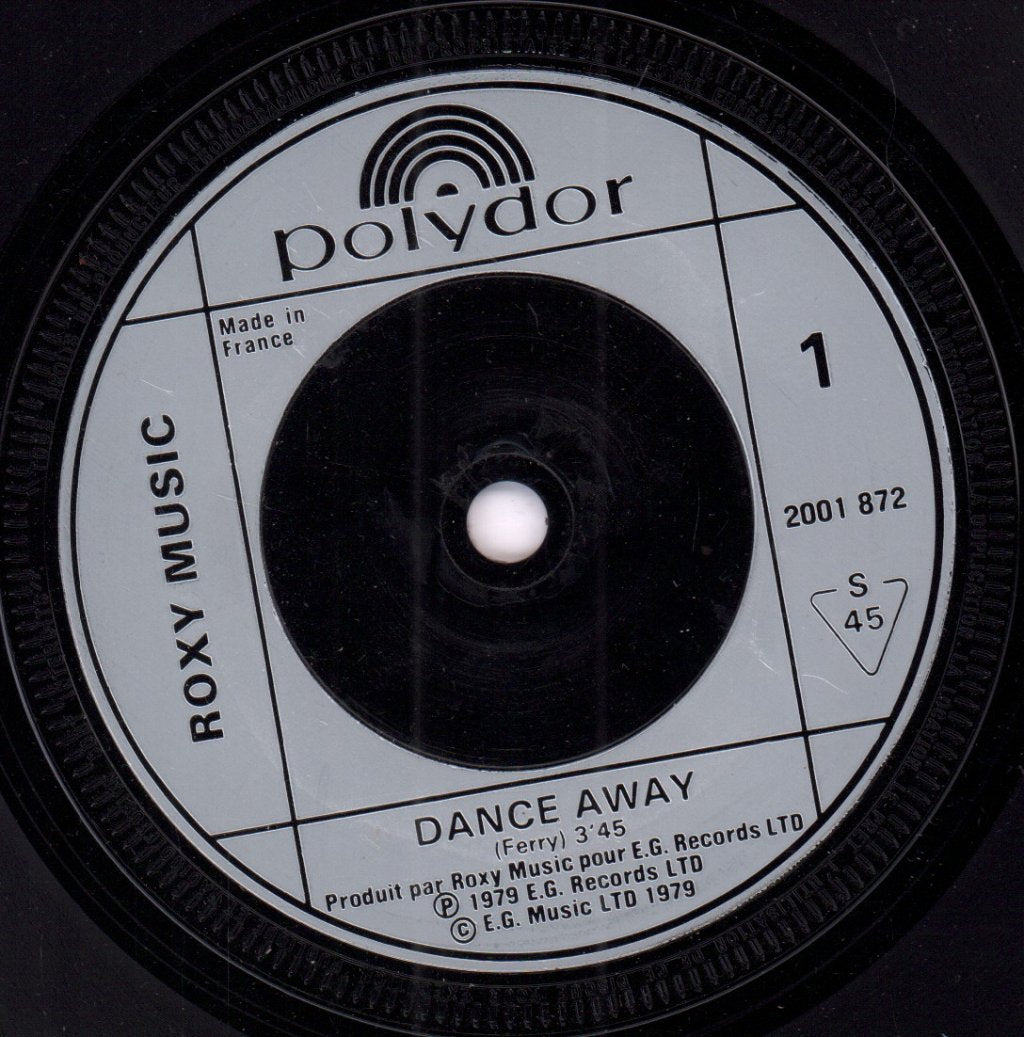 Roxy Music - Dance Away - 7 Inch