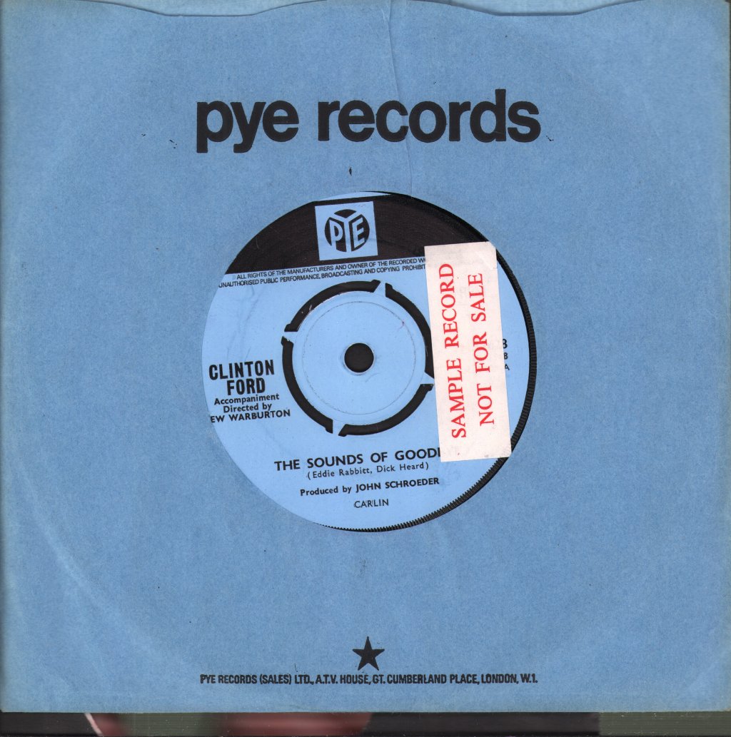 Clinton Ford - Sounds Of Goodbye - 7 Inch
