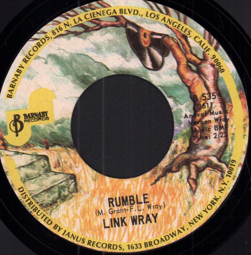 Link Wray - Rumble / The Swag - 7 Inch