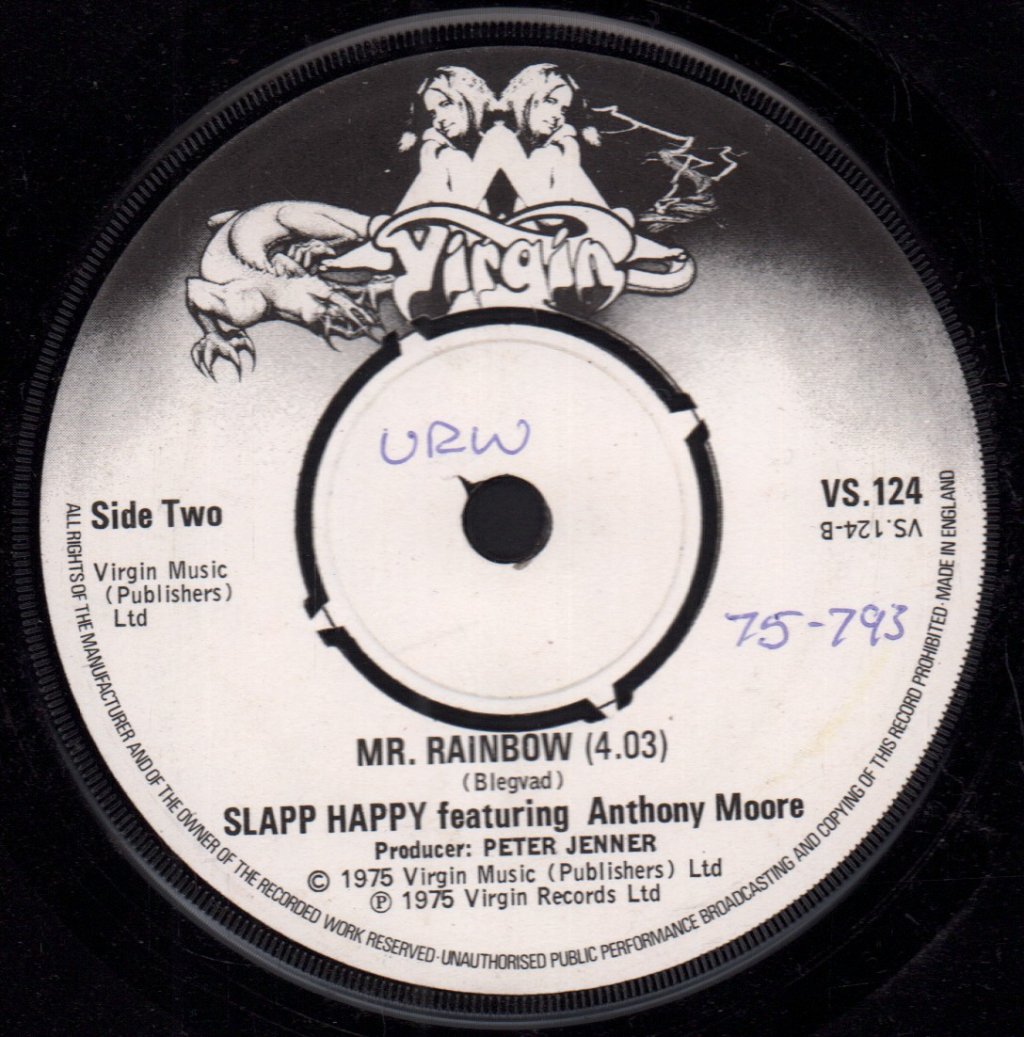 Slapp Happy - Johnny's Dead - 7 Inch