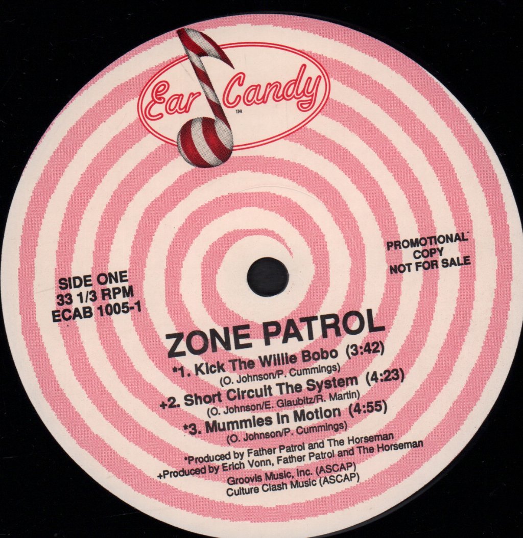 Zone Patrol - Kick The Willie Bobo - 12 Inch