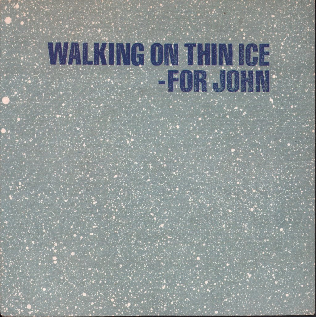 Yoko Ono - Walking On Thin Ice - 7 Inch