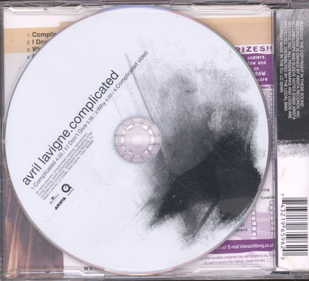 Avril Lavigne - Complicated - Cd