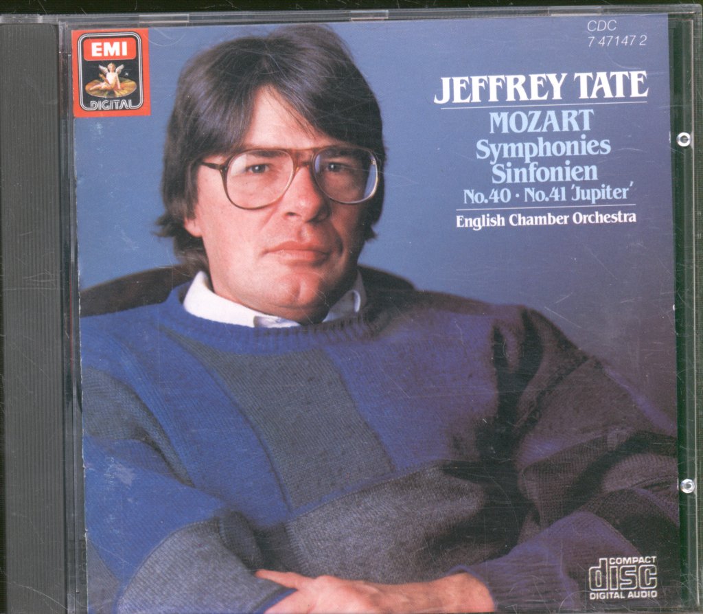 Jeffrey Tate, English Chamber Orchestra - Mozart - Symphonies No.40 & 41 'Jupiter' - Cd