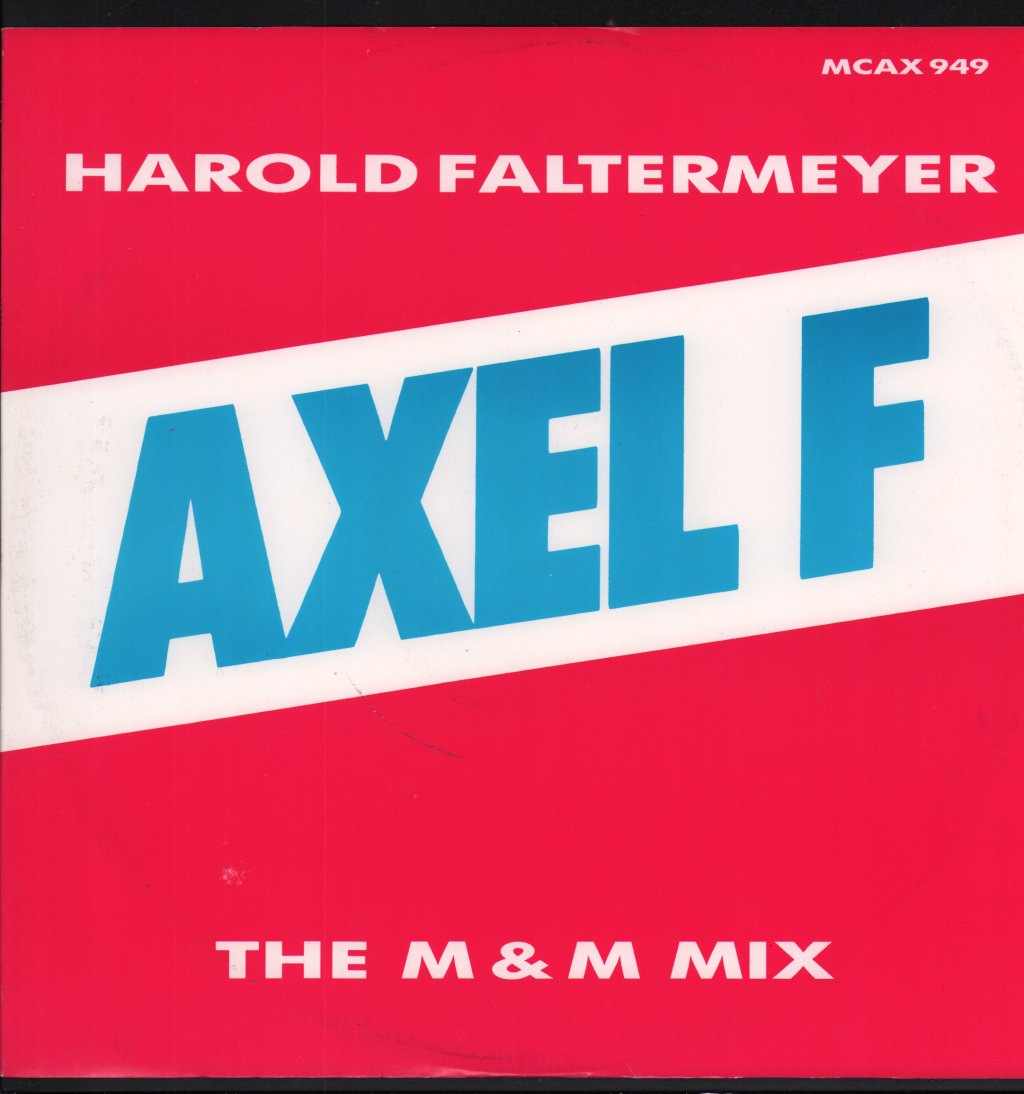 Harold Faltermeyer - Axel F - 12 Inch