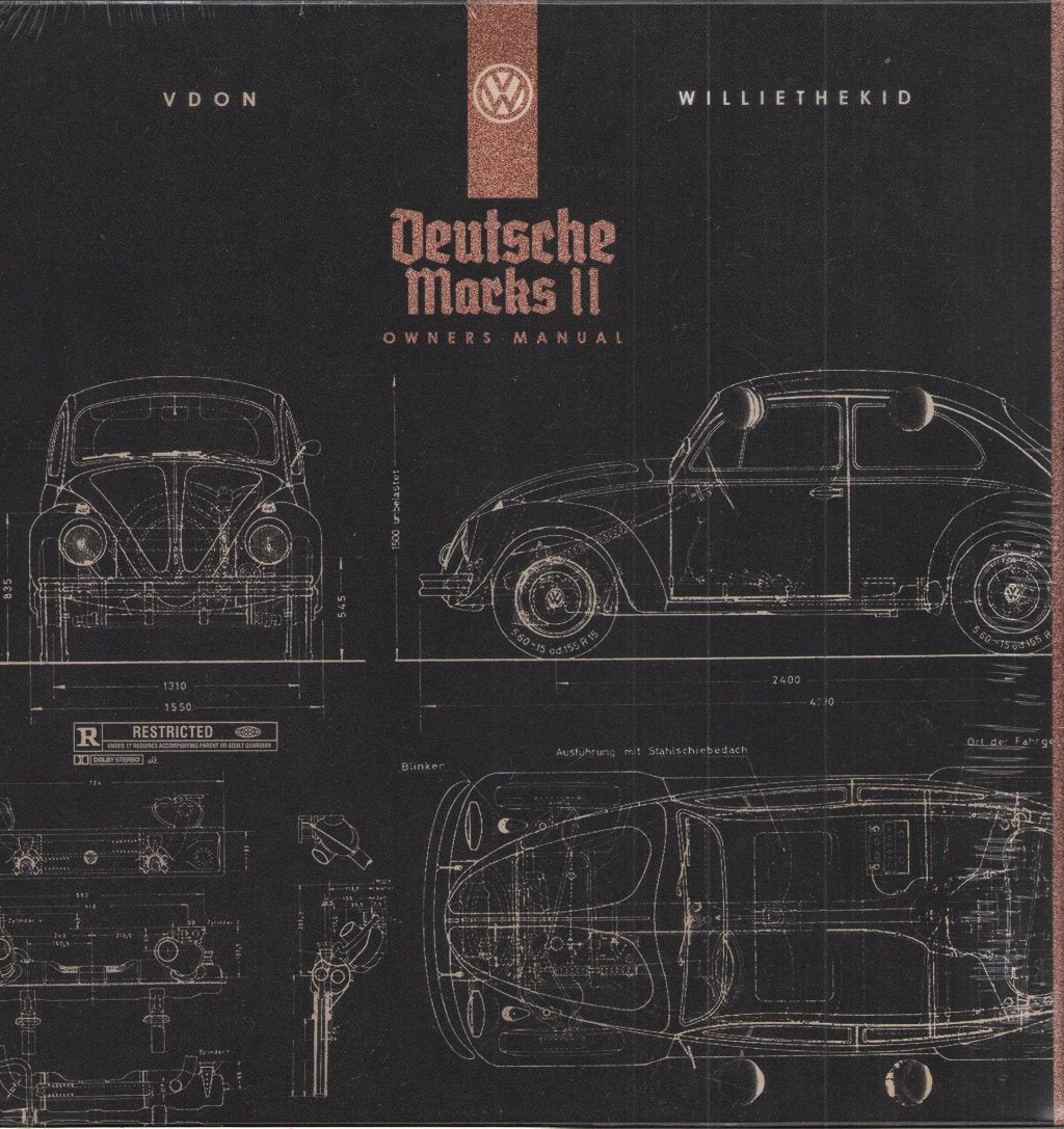 V Don x Willie the Kid - Deutsche Marks II - Lp
