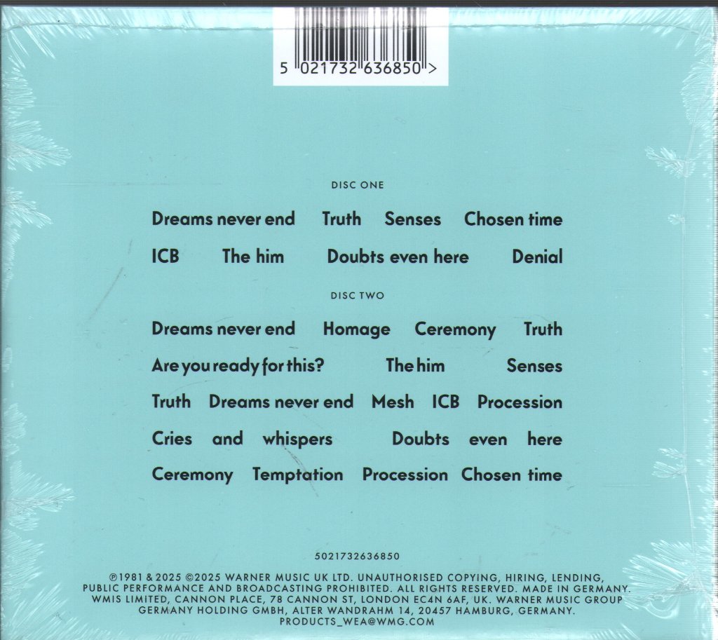 New Order - Movement (2019 Remaster) - Double Cd