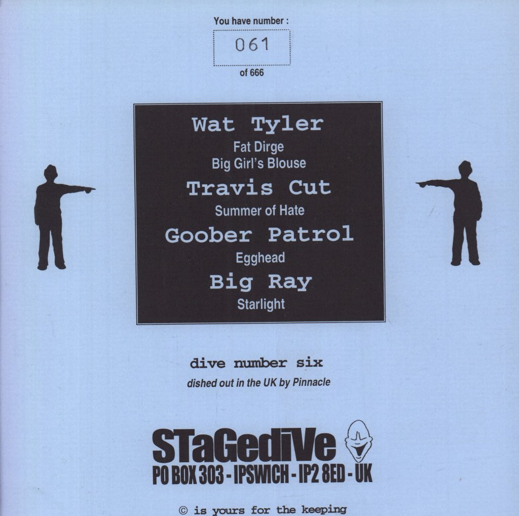 Various Artists - Stagedive Invites You To Waltz With... - 7 Inch