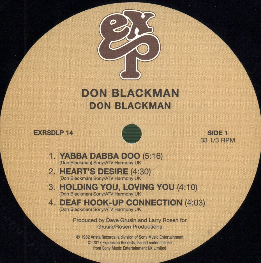Don Blackman - Don Blackman - Lp