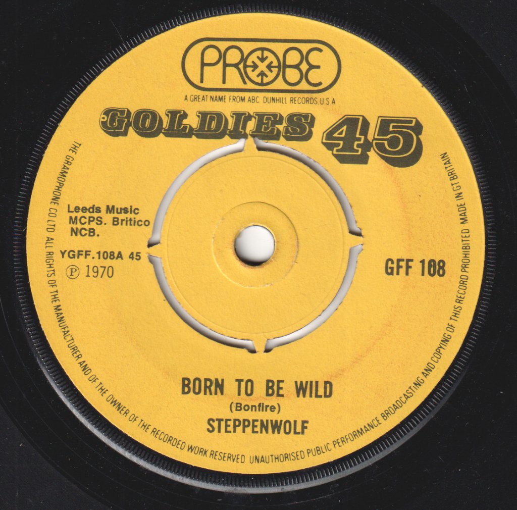Steppenwolf - Born To Be Wild - 7 Inch