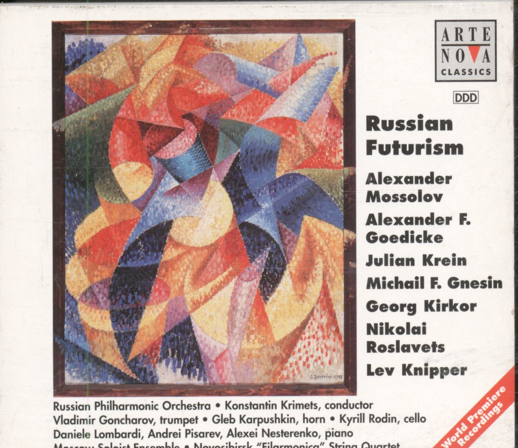 Various Artist - Russian Futurism Vol.1 - Vol.3 - Cd Set