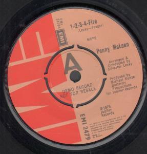 Penny Mclean - 1234 Fire - 7 Inch