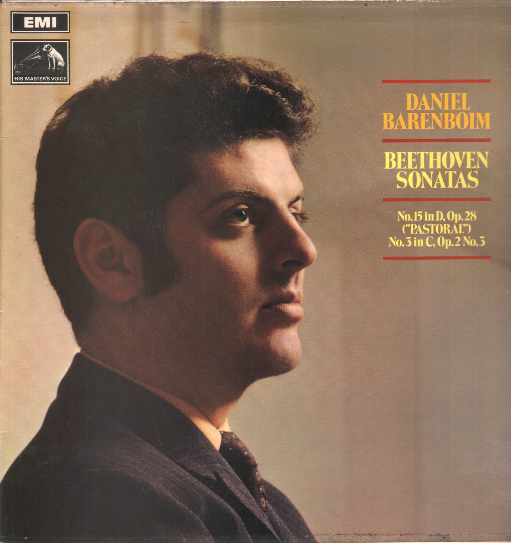 Daniel Barenboim - Beethoven Sonatas: No.15 In D, Op.28 ("Pastoral"); No.3 In C, Op.2 No.3 - Lp