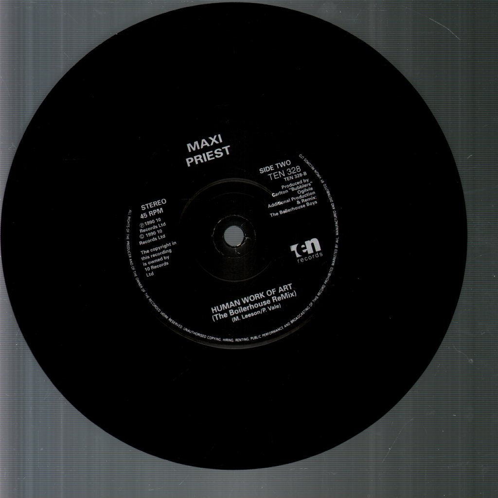 Maxi Priest - Human Work Of Art - 7 Inch