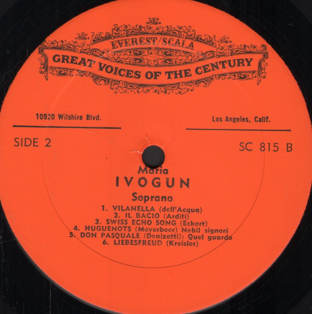 Maria Ivogun - Maria Ivogun (Soprano) Sings - Lp