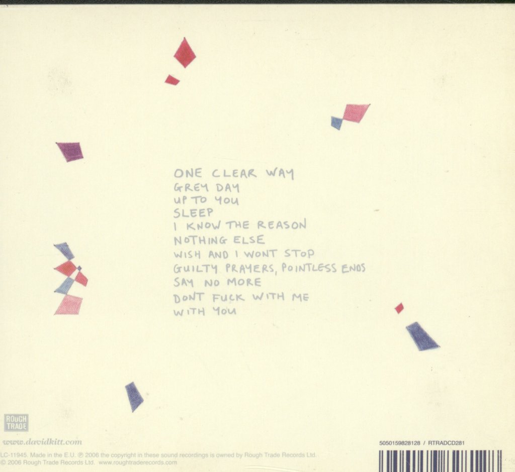 David Kitt - Not Fade Away - Cd