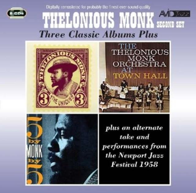 Thelonious Monk - Three Classic Albums Plus - Second Set - Double Cd